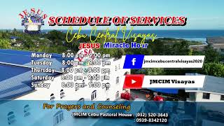 JESUS MIRACLE HOUR CEBU OCTOBER 17, 2024