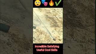 Cool Outdoor ASMR Skills: #viral & #satisfying #tools