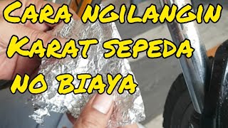 Cara Menghilangkan Karat di Sepeda