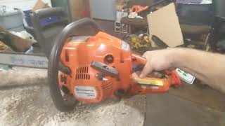 Husqvarna 240 X TORQUE chainsaw 15" bar an chain