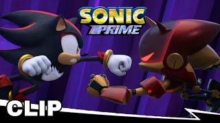 Sonic Prime | but only Shadow (and Sonic) fights with Grim Sonic | (SEASON 3).