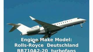 Bombardier Global 5000 Large Private  Jet -  Specs Features