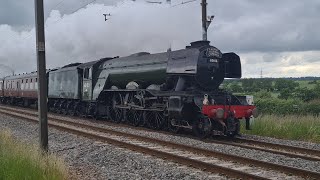 60103 Flying Scotsman at Egmanton Level Crossing | 19th June 2021