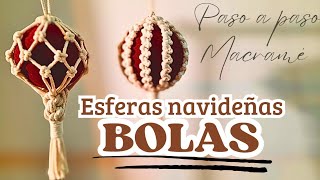 🔴 ESFERAS navideñas | BOLAS | 🎄principiantes 🎄