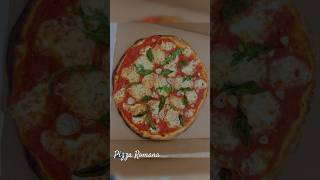 Pizza making - Pizza Romana - Neopolitan style #pizza #italian #foodshorts #dinner