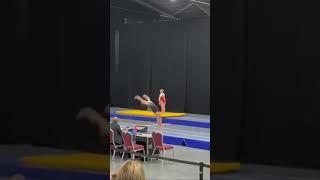 tumble from comp🏴󠁧󠁢󠁥󠁮󠁧󠁿🥉 #shorts #gymnastlife #gymnast #flip