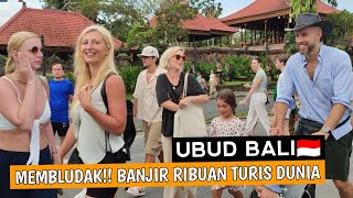 Wow...Serasa Di Luar Negeri!! Ubud Bali 2024 | Membludak Dibanjiri Turis Dari Berbagai Negara!!