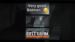 Good Job Batman!😏#batman #shorts #gaming #dc #wb #cartoonnetwork #ps2 #fyp #suntzu #darkknight #bat