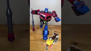 Transformers the movie Optimus Prime CYBERVERSE Junkion Scrapheap