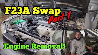 Budget Built JDM F23A VTEC Swap In A 96 Honda Accord Part 1