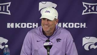 K-State Football | Matt Wells Press Conference