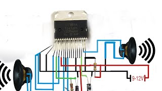 Make quality  power amp TDA 7379