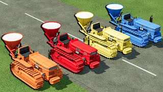 Transport With Trucks - Mini Tractors On MAN TRUCKS to LIME WORK - Farming Simulator