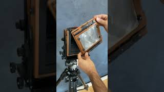 From landscape to portrait mode on the chamonix h1 4x5 Large format view camera