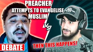 Christian attempted to convert Muslim by the Muslim lantern reaction video