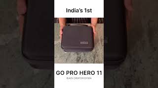 India’s first Go Pro Hero 11 Black Creator Edition #shorts #viral #theviralgypsies #india #gopro