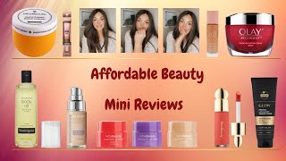 Affordable Beauty - Mini Reviews (Part 1)