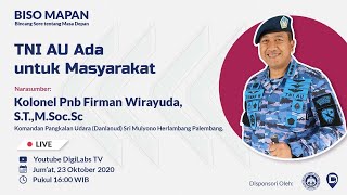 Digitalks Eps 19 - "TNI AU Ada Untuk Masyarakat Bersama Bpk Kol. Pnb Firman Wirayuda, ST. M.Soc.Sc"