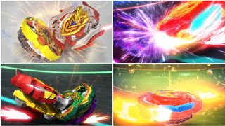 All Breaker Moves Of Achilles In Beyblade Burst From Season 3-7