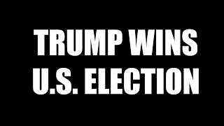 Donald Trump Wins US Election