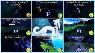 Where to find Chien-Pao Stakes ALL Locations Side by Side. Pokemon SV Guide.