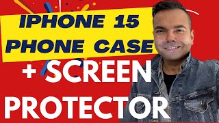 iPhone 15 PLUS Screen Protector and Phone Case #screenprotector #apple #appleiphone #iphonecase