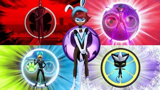 All Miraculous Transformations Season 5 and new special update 🤩🦋🦋🦋