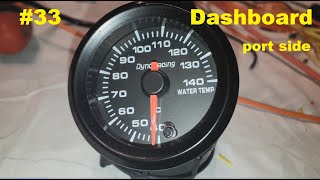 Part 33. OMC 235 repair. Dashboard (port side) (Wiring part 2)