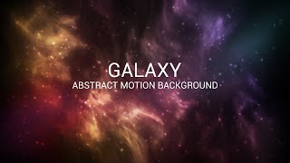 Free Animation Loop Background: Abstract Galaxy