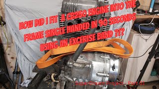 Fitting an engine alone made easy? Project Bike - Part 61