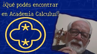 ¿Qué podés encontrar en Academia Calculus?