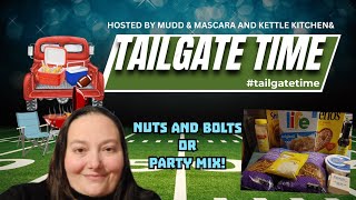 Nuts and Bolts/Party Mix! Another fun collab! #tailgatetime #funfood #yummyfood