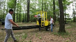 Arkansas Homesteaders Mill Cherry Tree #logmastersawmill