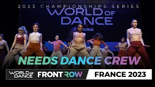 Needs Dance Crew | Team Division | FrontRow | World of Dance France 2023 | #wodfr23