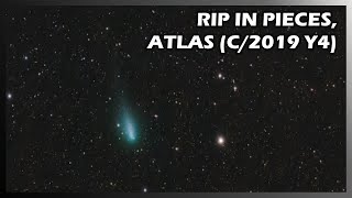 Your Astronomy Sucks #1...Comet ATLAS Update. Breakup. (C/2019 Y4).