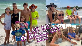 BEACH VLOG PANAMA CITY BEACH FLORIDA 2023 | DAY 7 #theboatfields #beachvlog #panamacitybeachflorida