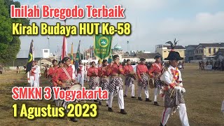 HUT Ke-58 SMKN 3 Yogyakarta dengan Mempersembahkan Kirab Budaya dan Bregada Terbaik