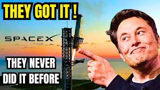 🚨SpaceX News: SpaceX Catches Starship Booster On First Try!!!