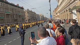 Крестный ход. Невский проспект. Санкт-Петербург. 12.09.2024