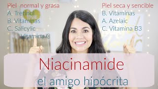 ¿Qué es Niacinamide? Sus beneficios y ¿Quién puede usarla? y ¿Cómo se usa? Belleza a toda edad.