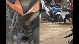 AHM Membuka Layanan Pemeriksaan Rangka eSAF Sepeda Motor Honda