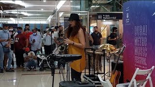 1/2 - Monique Hebrard at Dubai Metro Music Festival || fun night at  Union Metro || March 17, 2022