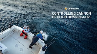 Controlling Cannon Optimum™ Downriggers - One-Boat Network™