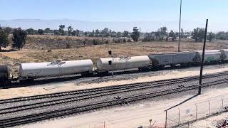 UP 6246 Arriving Westbound Manifest Train at West Colton Yard