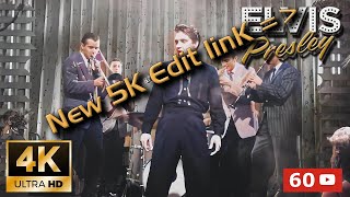 Elvis Presley 4K AI Colorized / Restored - Dixieland Rock 1958