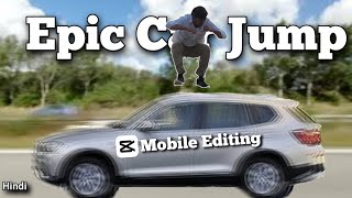 Epic Car Jump Video Editing | Car Video Editing Kaise Kare