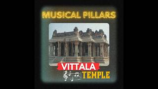 Musical PILLARS of Vittala Temple | #shorts #vittala