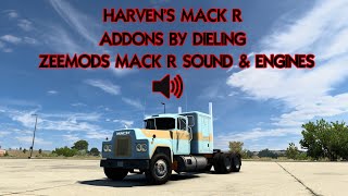 ATS 1.41: Harven's Mack R - Addons by Dieling - Zeemods Mack R Sounds