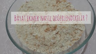 Bayat ekmek nasıl değerlendirilir? #bayatekmek #ekmek #pratiktarifler