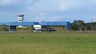 Takeoff Like an Airplane: Philippine Air Force Sikorski S-70i Black Hawk, Puerto Princesa, Palawan.